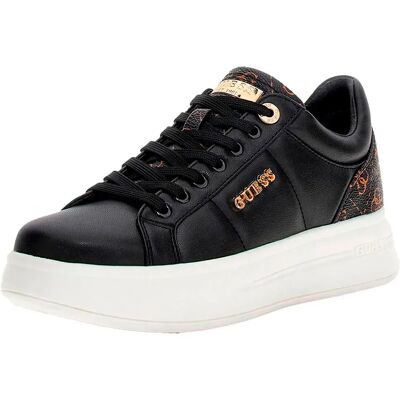 Guess Sneaker Welli Black Brown EU 41 Guess Sneaker Welli Black Brown EU 41