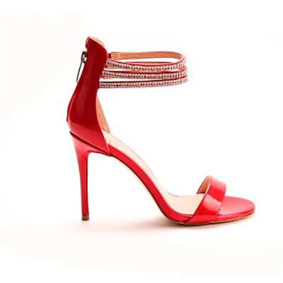 Guess Sandali Con Tacco Flkat1 Red EU 39 Guess Sandali Con Tacco Flkat1 Red EU 39