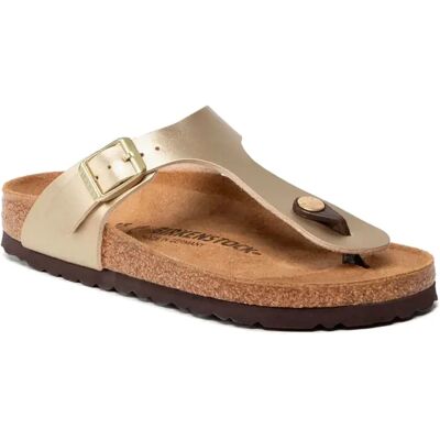 Birkenstock Sandali Gizeh Etroite Gold EU 38 Birkenstock Sandali Gizeh Etroite Gold EU 38