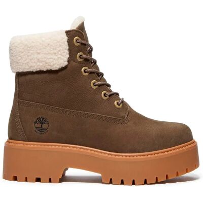 Timberland Stivali Stone Street Mid Warm Lined Waterproof Dark Brown Full Grain EU 38 Timberland Stivali Stone Street Mid Warm Lined Waterproof Dark Brown Full Grain EU 38