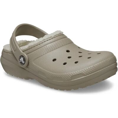 Crocs Zoccoli Classic Lined Mushroom / Bone EU 22-23 Crocs Zoccoli Classic Lined Mushroom / Bone EU 22-23