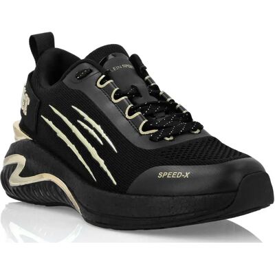 Philipp Plein Sport Sneaker Speed X Gen X 05 Black / Light Gold EU 41 Philipp Plein Sport Sneaker Speed X Gen X 05 Black / Light Gold EU 41