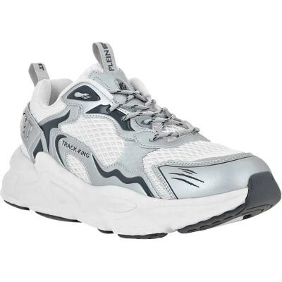 Philipp Plein Sport Sneaker Track-king Mag Gen X 05 White / Silver EU 40 Philipp Plein Sport Sneaker Track-king Mag Gen X 05 White / Silver EU 40