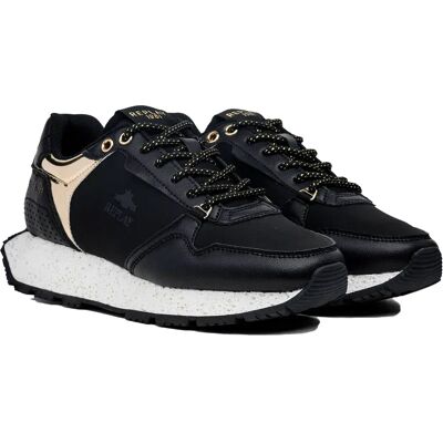 Replay Sneaker Avalan Union Black Platinum EU 36 Replay Sneaker Avalan Union Black Platinum EU 36