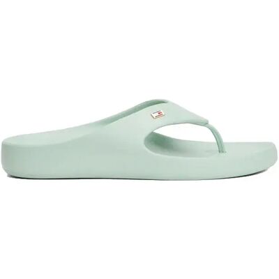 Tommy Hilfiger Infradito Fw0fw08522 Green EU 37-38 Tommy Hilfiger Infradito Fw0fw08522 Green EU 37-38