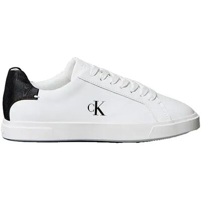 Calvin Klein Sneaker Hw0hw0285 Bright White / Black EU 38 Calvin Klein Sneaker Hw0hw0285 Bright White / Black EU 38