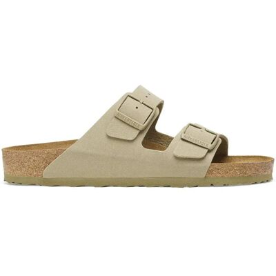 Birkenstock Sandali Stretti Arizona Birko Flor Faded Khaki EU 40 Birkenstock Sandali Stretti Arizona Birko Flor Faded Khaki EU 40