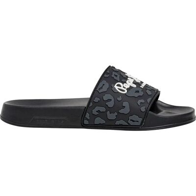 Pepe Jeans Ciabatte Slider Leo Black EU 38 Pepe Jeans Ciabatte Slider Leo Black EU 38