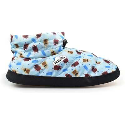 Nuvola Pantofole Boot Home Printed 21 Mostro Light Blue EU 34-35 Nuvola Pantofole Boot Home Printed 21 Mostro Light Blue EU 34-35