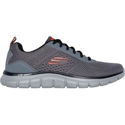 Skechers LESHUR Charcoal/Orange Scarpe - Uomo Casual Skechers LESHUR Charcoal/Orange Scarpe - Uomo Casual
