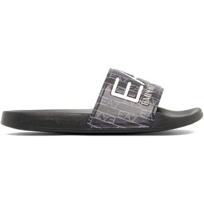 Ea7 Emporio Armani Ciabatte Water Sports Visibility Black / Smoked Pearl S EU 45 Ea7 Emporio Armani Ciabatte Water Sports Visibility Black / Smoked Pearl S EU 45