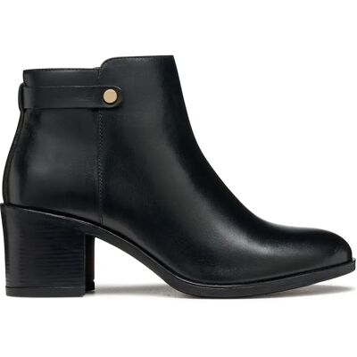 Geox Stivaletti Con Tacco New Asheel Black EU 39 Geox Stivaletti Con Tacco New Asheel Black EU 39
