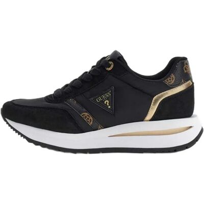 Guess Sneaker Eagar Black Brown EU 41 Guess Sneaker Eagar Black Brown EU 41