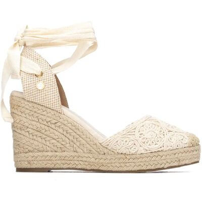 Xti Espadrillas Con Zeppa 1537 Beige EU 40 Xti Espadrillas Con Zeppa 1537 Beige EU 40