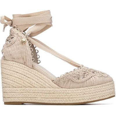 Xti Espadrillas Con Zeppa 1522 Beige EU 41 Xti Espadrillas Con Zeppa 1522 Beige EU 41