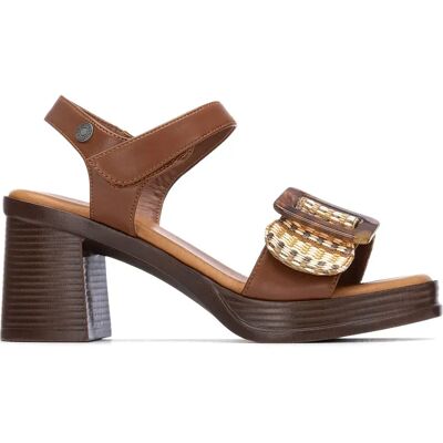 Refresh Sandali Con Tacco 175027 Camel EU 36 Refresh Sandali Con Tacco 175027 Camel EU 36