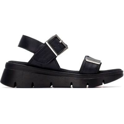 Refresh Sandali Con Zeppa 175161 Black EU 41 Refresh Sandali Con Zeppa 175161 Black EU 41