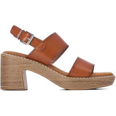 Refresh Sandali Con Tacco 175173 Camel EU 36 Refresh Sandali Con Tacco 175173 Camel EU 36