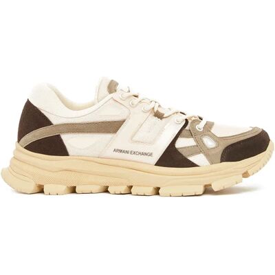 Armani Exchange Sneaker Xm001678_af17356 Cream / Ebony EU 42 1/2 Armani Exchange Sneaker Xm001678_af17356 Cream / Ebony EU 42 1/2
