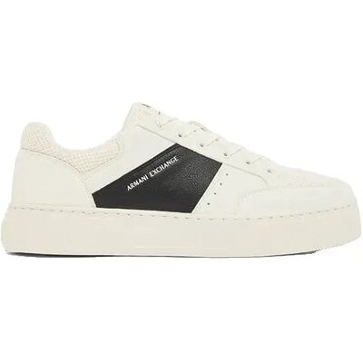 Armani Exchange Sneaker Xm002627_af22831 Off White / Black EU 42 1/2 Armani Exchange Sneaker Xm002627_af22831 Off White / Black EU 42 1/2