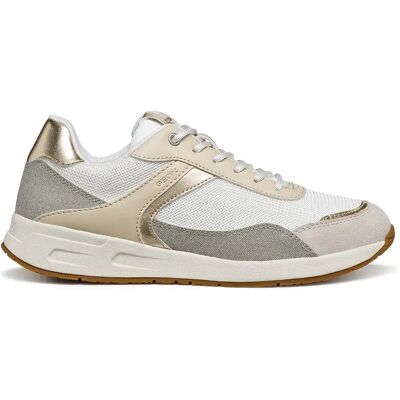 Geox Sneaker Bulmya A Papyrus / White EU 36 Geox Sneaker Bulmya A Papyrus / White EU 36