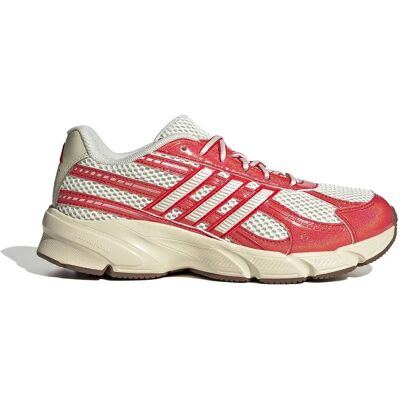 Adidas Sneaker Technochaos 2000 Off White / Pearl Met / Better Scarlet EU 36 Adidas Sneaker Technochaos 2000 Off White / Pearl Met / Better Scarlet EU 36