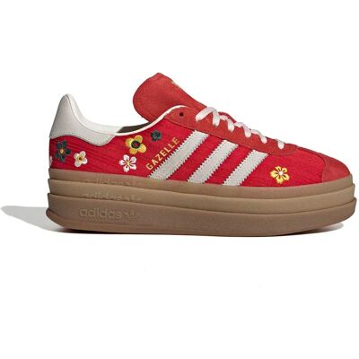 Adidas Originals Sneaker Gazelle Bold Better Scarlet / Off White / Eqt Yellow EU 38 Adidas Originals Sneaker Gazelle Bold Better Scarlet / Off White / Eqt Yellow EU 38