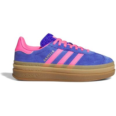 Adidas Originals Sneaker Gazelle Bold Lucid Blue / Lucid Pink / Gold Met EU 36 Adidas Originals Sneaker Gazelle Bold Lucid Blue / Lucid Pink / Gold Met EU 36