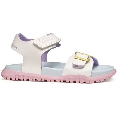 Geox Sandali Fusbetto White / Multicolor EU 29 Geox Sandali Fusbetto White / Multicolor EU 29