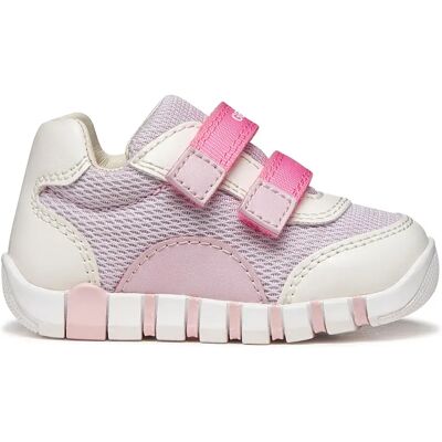 Geox Sneaker Iupidoo White / Lilac EU 19 Geox Sneaker Iupidoo White / Lilac EU 19