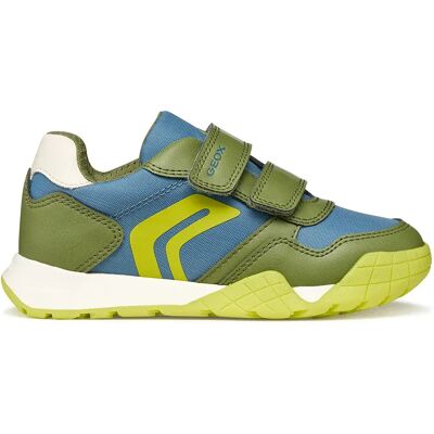 Geox Sneaker Rann-e Avio / Light Green EU 33 Geox Sneaker Rann-e Avio / Light Green EU 33