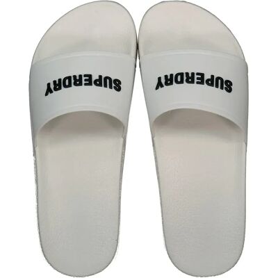 Superdry Ciabatte Premium Graphic Pool Ecru / Black EU 40-41 Superdry Ciabatte Premium Graphic Pool Ecru / Black EU 40-41