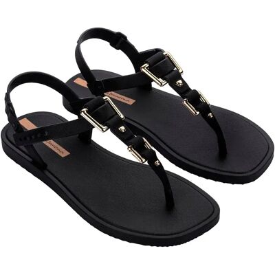 Ipanema Sandali Classic Urbane Black / Black / Gold EU 35-36 Ipanema Sandali Classic Urbane Black / Black / Gold EU 35-36