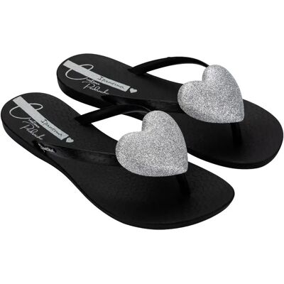 Ipanema Infradito Cristina Pedroche Black / Glitter Silver EU 39 Ipanema Infradito Cristina Pedroche Black / Glitter Silver EU 39