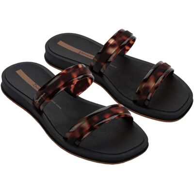 Ipanema Ciabatte Glow Trendy Black / Turtle / Brown EU 35-36 Ipanema Ciabatte Glow Trendy Black / Turtle / Brown EU 35-36