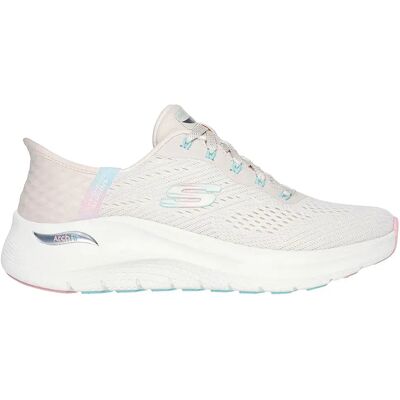 Skechers Sneaker Arch Fit 2.0 Easy Chic Natural Mesh / Pink Trim EU 36 Skechers Sneaker Arch Fit 2.0 Easy Chic Natural Mesh / Pink Trim EU 36