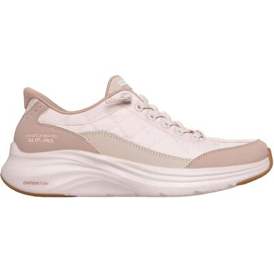 Skechers Sneaker Contour Foam Natural Mesh / Taupe Duraleather / Leather / Trim EU 38 Skechers Sneaker Contour Foam Natural Mesh / Taupe Duraleather / Leather / Trim EU 38
