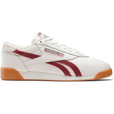 Reebok Sneaker F/s Low Chalk / Classic Burgundy / Gum EU 40 Reebok Sneaker F/s Low Chalk / Classic Burgundy / Gum EU 40