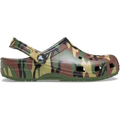 Crocs Zoccoli Classic Camouflage Army Green / Multi EU 42-43 Crocs Zoccoli Classic Camouflage Army Green / Multi EU 42-43