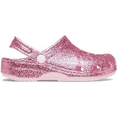Crocs Zoccoli Classic Chunky Glitter Pink Milk EU 19-20 Crocs Zoccoli Classic Chunky Glitter Pink Milk EU 19-20