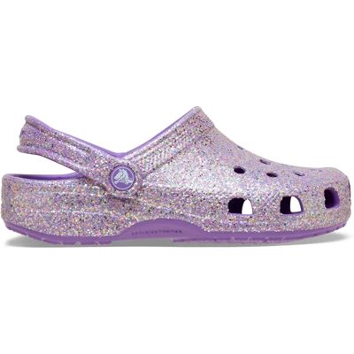 Crocs Zoccoli Classic Fantasy Glitter Purple_510. EU 32-33 Crocs Zoccoli Classic Fantasy Glitter Purple_510. EU 32-33
