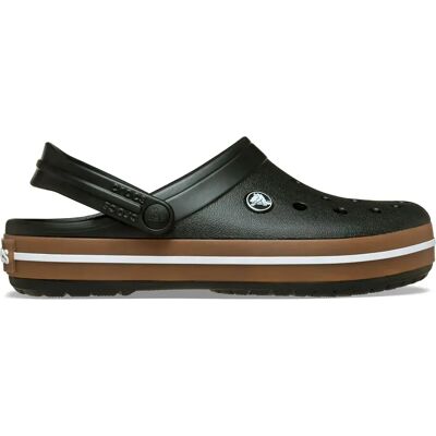 Crocs Zoccoli Crocband Gum Black EU 36-37 Crocs Zoccoli Crocband Gum Black EU 36-37