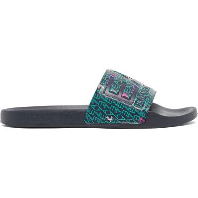 Ea7 Emporio Armani Ciabatte 7x000108_af15118 Sky Captain / Holly Green Ea7 Monogram EU 41 Ea7 Emporio Armani Ciabatte 7x000108_af15118 Sky Captain / Holly Green Ea7 Monogram EU 41