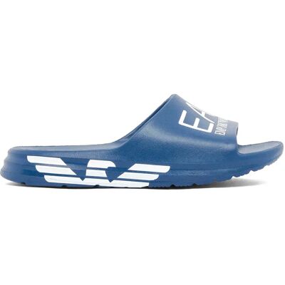 Ea7 Emporio Armani Ciabatte Crusher Distance Insignia Blue / White EU 45 Ea7 Emporio Armani Ciabatte Crusher Distance Insignia Blue / White EU 45
