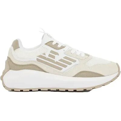 Ea7 Emporio Armani Sneaker Wader Eagle White / Aluminum EU 36 Ea7 Emporio Armani Sneaker Wader Eagle White / Aluminum EU 36