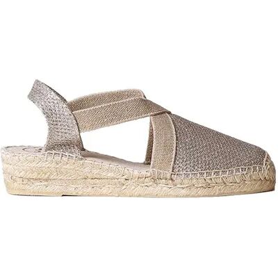 Toni Pons Espadrillas Con Zeppa Velino Platinum EU 36 Toni Pons Espadrillas Con Zeppa Velino Platinum EU 36