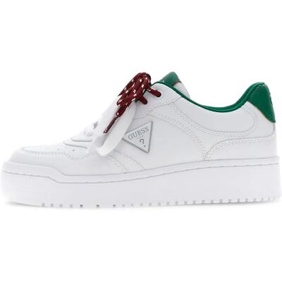Guess Sneaker Fljm12ele12 White Green EU 37 Guess Sneaker Fljm12ele12 White Green EU 37