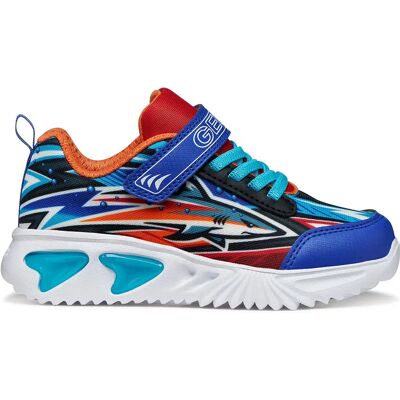 Geox Sneaker Assister Royal / Orange EU 30 Geox Sneaker Assister Royal / Orange EU 30