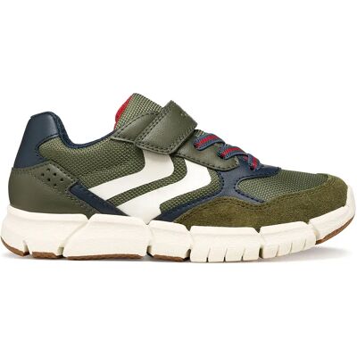 Geox Sneakers Senza Lacci Junior Flexyper Military / Navy EU 29 Geox Sneakers Senza Lacci Junior Flexyper Military / Navy EU 29