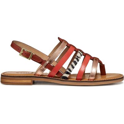Geox Sandali Maddalusiac Rose Gold / Brick EU 37 Geox Sandali Maddalusiac Rose Gold / Brick EU 37